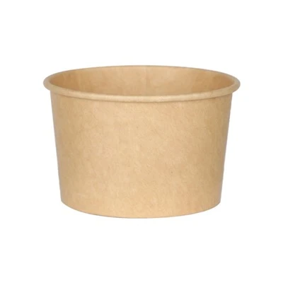 Cwpan Hufen Iâ Papur Kraft